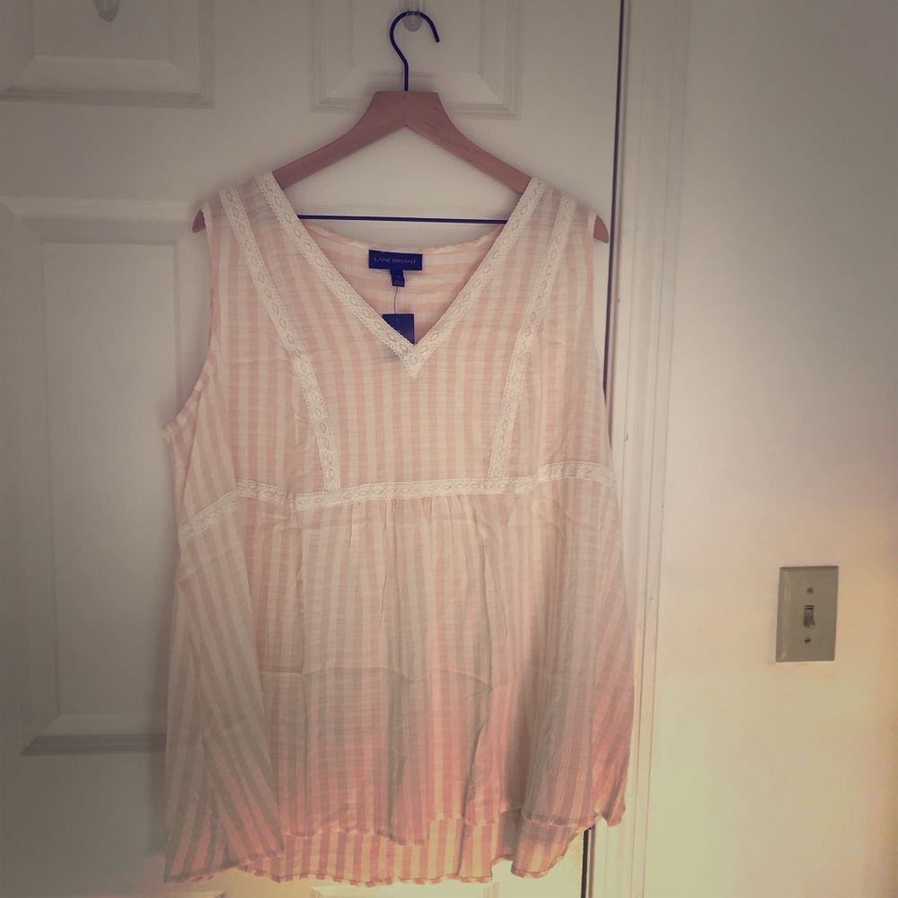 NWT Lane Bryant sleeveless blouse - size 16
